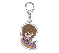 xhomeshop Detective Anime Conan Keychain Acrylic Cartoon Creative Character Anime Merch