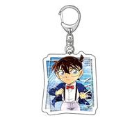 xhomeshop Detective Anime Conan Keychain Acrylic Cartoon Creative Character Anime Merch