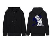 xhomeshop Japanese Anime Fairy Tail Zipper Hoodie Cartoon Natsu Cardigan Sweatshirt Pullover Happy Cosplay