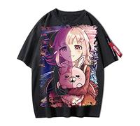 xhomeshop Monokuma T Shirt Unisex Short Sleeves Casual Sweatshirt Tops Nanami Chiaki X Monomi Anime Cosplay