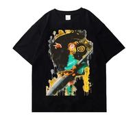 xhomeshop The Seven Deadly Sins Meliodas Pattern Short Sleeves Top Ban Ban T-Shirts Elizabeth Liones Graphic Gowther Seven Deadly Sins Friends T-Shirts