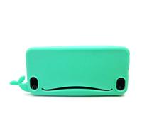 xhorizon Case Cover Big Mouth Whale Soft Silicone Case for iPhone 4 4s iPhone 5 5S - Vert menthe iPhone 5 5S