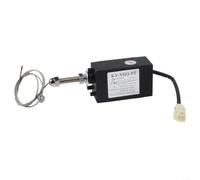 XHQ-PT Diesel Engine Stop Solenoid 12V/24V - High Temp Flameout Controller for Generators - 110N Pull Force Electric Throttle Adjuster(Normal Open 24V)
