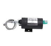 XHQ - PTG Shutdown Solenoid Valve, Engine Stop Solenoid for Generators and Marine Engines, DC12V/24V Flame Extinguisher Control Valve with 45mm Stroke, Flame - Retardant (DC12V)