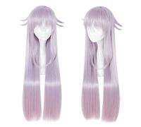 XHSDOZD Anime Cosplay Wig，K Project Neko Wig，Pink long Wig，with Free Wig Cap，for Christmas Carnival party Halloween Cosplay Wig(Color:light pink)