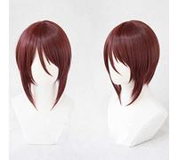 XHSDOZD Anime Cosplay Wig,Rozen Maiden Souseiseki Wig,Brown-red short Wig,with Free Wig Cap,for Christmas Carnival party Halloween Cosplay Wig