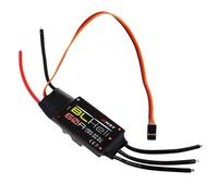 XHSESA 12V-24V 20A Underwater Thruster Motor 4 Blades Propeller Propulsion 30-200W Part for ROV RC Bait Tug Boat (60A ESC)