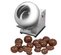 XHSMYXGS Electric Sugar Coating and Chocolate Polishing Machine, Food Industries Coating Machine, Small Commercial Sugar Coating Machine for Sugar, Chocolate, Peanut Nut (220v)