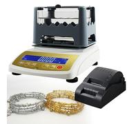 XHSMYXGS Gold Purity Analyser, Digital Electronic Gold Purity Tester Machine with Data label printer Precious Metal Authenticity Tester, Precious Metal Densimeter Density (1200k)