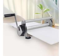 XHSMYXGS Manual Folding Dough Sheeter, Dough Sheeter, Counter Top Dough Sheeter, Commercial Dough Roller Sheeter, Adjustable Thickness, Stainless Steel (RS201)
