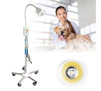 XHSMYXGS Mobile Led Surgical Medical Examination Light, Floor Oral Surgery Gynecological Examination Light, Universal Wheel Rolling Base, for Beauty, Pet Hospital (B)