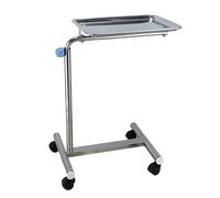 XHSMYXGS Mobile Tray Stand Trolley with Wheels, Adjustable Height, Salon Cart for Medical, Tattoo, Spa Salon Equipment (45x35x(67)