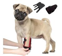 XHSMYXGS Pets Dogs Red Infrared Light Therapy Leg Straps, Timing Wound Healing Physiotherapy Device, Relieve Pain from Fractured Joints, for Small Pet