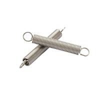 Xhuan-Compression spring 0.8 X 8mm 0.8mm Stainless Steel Tension Spring With A Hook Extension Spring Length 15mm To 150mm, 5pcs/lot, Sturdy Multipurpose(20mm)