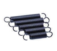 Xhuan-Compression spring Tension Spring With Open Hook Wire Diameter 0.8mm Expansion Spring Outer Dia 5/6/7/8/10mm Length 15-60mm, 10pcs, Sturdy Multipurpose(20mm,6mm)