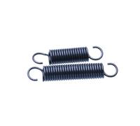 Xhuan-Compression spring Wire Diameter 4mm OD 40mm 65Mn Spring Steel Open Hook Tension Spring Pullback Spring Coil Draught Spring, 1pcs, Sturdy Multipurpose(400mm)