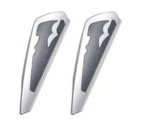 XhuangTech 1 Pair Car Windscreen Wiper Pressurizer, Universal Wing Blade Spoiler Arm Premium ABS Plastic Exterior Decoration, Windshield Replacement Parts Accessories for Car Truck SUV (Carbon Fiber)
