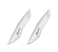 XhuangTech 1 Pair Car Wiper Pressurizer, Wing Windshield for Enhancing Wiper Performance Visibility, ABS Wiper Plate Universal Replacement Parts, Wiper Blade Presser Protection Accessories (Silver)