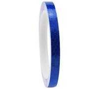 XhuangTech 26.24FT x 0.39IN Thin Reflective Tape Waterproof, Honeycomb Pattern Reflective Strips Trim Sticker Self-Adhesive Safety Warning Tape for Outdoor Cars Bikes Motorbikes Wall (Blue)