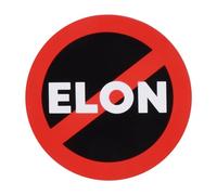 XhuangTech Bumper Sticker Anti Elon Statement, Self-Adhesive Regret Lettering Car Sticker Waterproof Stylish Decoration, Funny Plot Vinyl Decal Accessories for Car Paint Window, Door (B 1 Pack)