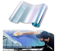 XhuangTech Car Window Tint Film, 67% VLT Chameleon Car Window Tint Film Chameleon Deep Blue, 93% Heat Insulation Anti Glare Window Film, Car Tint Solar Film for Windshield/Side Window