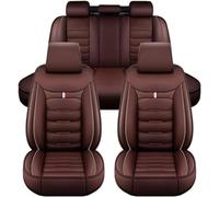 XHUKMNS Car Seat Covers Full Set For Scenic 2009-2016 Luxury Waterproof | Airbag Safe Stitching, Wipe Clean , Detachable Rear Bench, Built-in Lumbar Cushion, Elastic Hook Mounting