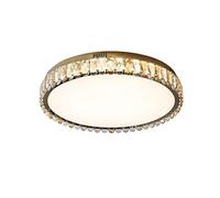 XHURWDZ643KM Indoor Thin Section led Master Bedroom Lamps Modern Minimalist Round Dining Room Study Home Crystal Ceiling lamp Perfect Lighting(60cm)