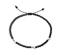 XHUUU Black Agate/Lava Stone Star Ankle Bracelets for Women Essential Oils Diffuser Worry Stone Crystals Beach Foot Jewelry