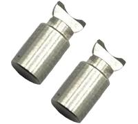 XhWser 2 Pack Replacement Parts New Chrome Pawl Reel for C3 C4 Daiwa Series Gear Compatible with Abu Garcia