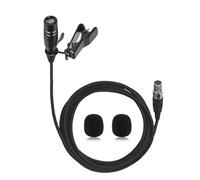 XHXJCYS Lavalier Lapel Microphone Unidirectional Condenser Super Cardioid Mic Compatible with AKG Wireless Bodypack Transmitter System with Mini XLR 3 Pin TA3F Plug