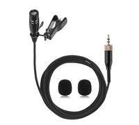 XHXJCYS Lavalier Lapel Microphone Unidirectional Condenser Super Cardioid Mic Compatible with Sennheiser Wireless Bodypack Transmitter System with 3.5mm Female Screw Plug
