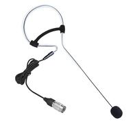 XHXJCYS - Over-ear condenser microphone, compatible with Audio-Technica wireless transmitter system with 4-pin Hirose connector