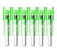 XHYCKJ New Lighted Nocks for Arrows with .300/7.62mm Inside Diameter Led Nock Turn on Automatically When Shot,6 Pack