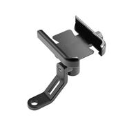 XHYFFSS Navigation Plate Bracket For GT 2012-2020 Motorcycle Mobile Phone Holder GPS Navigator Mirror Handlebar Bracket For B&MW For C650 For C650GT C 650 Phone GPS Holder(Mirror Holder Black)