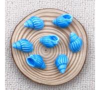 XHYXWN 10 Pcs 14x21 Mm Colorful Conch Ceramic Beads, DIY Ceramic Spacer Beads for Beaded Bracelets, Necklaces, Pendants, Earrings Crafts Making