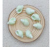XHYXWN 10 Pcs 14x21 Mm Colorful Conch Ceramic Beads, DIY Ceramic Spacer Beads for Beaded Bracelets, Necklaces, Pendants, Earrings Crafts Making
