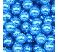XHYXWN 100-1000 Pcs 6-14 Mm Non-Porous Round Shiny Plastic Beads, Colorful Imitation Pearl Loose Beads for DIY Crafts Vase Filler Wedding Tabletop Decoration
