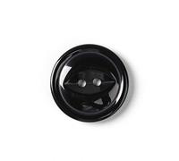 XHYXWN 100pcs 9-44.5 Mm Round Fisheye Buttons, Resin Buttons, 2-Hole Hand-Sewn Buttons, Black, White Fisheye Buttons, For Suit Shirts, Sweaters Buttons