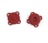 XHYXWN 10pcs 14-24 Mm Metal Magnetic Buttons Fasteners, Plum Blossom Magnet Metal Buttons, Hand-Sewn Invisible Buttons for Luggage Clothes DIY Accessories