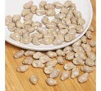 XHYXWN 20 Pcs 22x15 Mm Conch Ceramic Beads, Colorful Shell Ceramic Loose Beads for DIY Handmade Necklace Bracelet Pendant Braided Jewelry Accessories