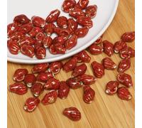 XHYXWN 20 Pcs 22x15 Mm Conch Ceramic Beads, Colorful Shell Ceramic Loose Beads for DIY Handmade Necklace Bracelet Pendant Braided Jewelry Accessories