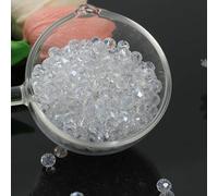 XHYXWN 200 Pcs 6 Mm Clear Colored Crystal Glass Beads, Faceted Glass Beads For Diy Crafts Bracelet Necklace Jewelry Making