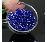 XHYXWN 200 Pcs 6 Mm Clear Colored Crystal Glass Beads, Faceted Glass Beads For Diy Crafts Bracelet Necklace Jewelry Making