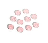 XHYXWN 30/50/100 Pcs 20 Mm Colorful Round Smiley Face Beads, Acrylic Smiley Face Spacer Beads, for Jewelry Making DIY Bracelet Necklace Pendant Accessories