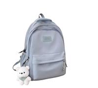 XHZDQYD uomini Zaini scolastici alla moda Zaino ragazze carine(Blu con Ciondolo)