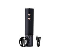 XHZMDWOU Bottle Opener For Daily Use Electric Wine Bottle Opener With Foil Cutter USB Rechargable Red Wine Automatic Corkscrew Set Kitchen Bar Tools Supplies Wine Bottle Opener