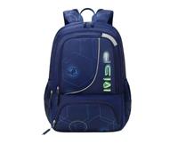 XHZPF Large-Capacity Junior High School Student Schoolbags, Male Middle Students Primary And Secondary Backpacks(blue)
