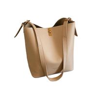 XHZPF Version of Lazy Style Shoulder Bag Simple Women's Mother-inlaw Versatile Handbag(brown A)