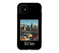 Xi’an China Ancient City Wall Pagoda Travel Art Case for iPhone 11