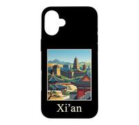 Xi’an China Ancient City Wall Pagoda Travel Art Case for iPhone 16 Plus
